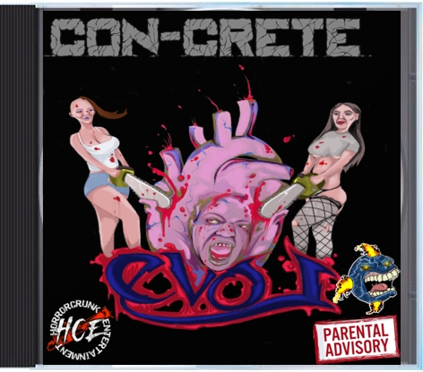 Album cover for Con-Crete – EVOL