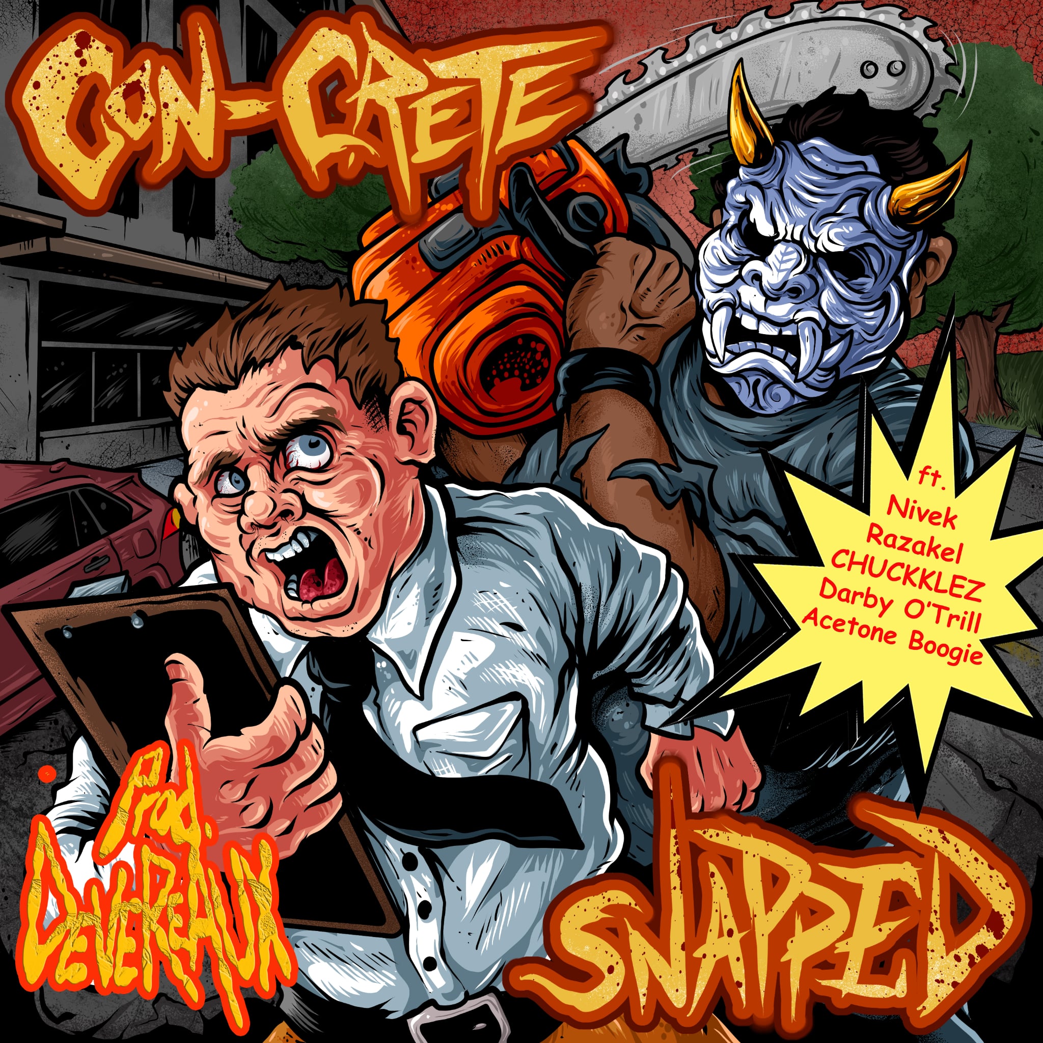 Album cover for Con-Crete – Snapped